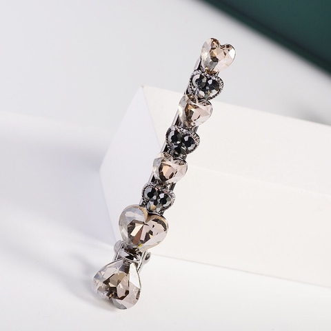 Kẹp Bấm HimHip HKCC Đính Phale Trái Tim Sang Trọng 0.7x7cm