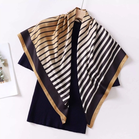Khăn Lụa Cotton Khổ Vuông 90*90cm - 68