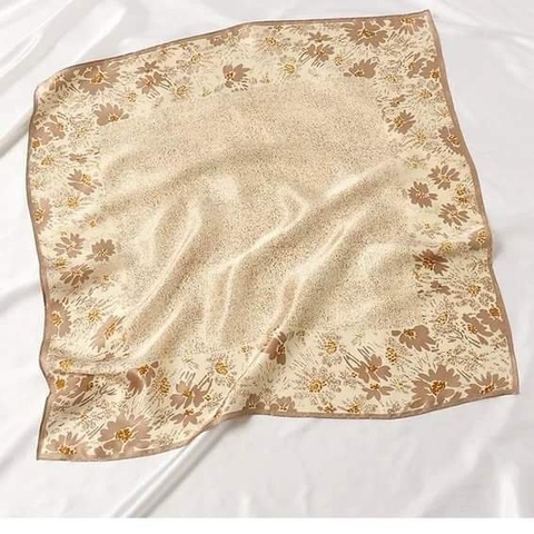 Khăn Lụa Cao Cấp HimHip 65x65cm Khăn Quàng Quà Tặng Khăn