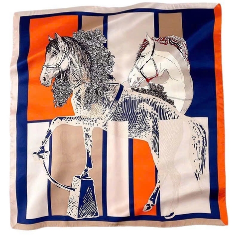 Khăn Lụa Cao Cấp HimHip 85x85cm Khăn Quàng Quà Tặng Khăn - 8
