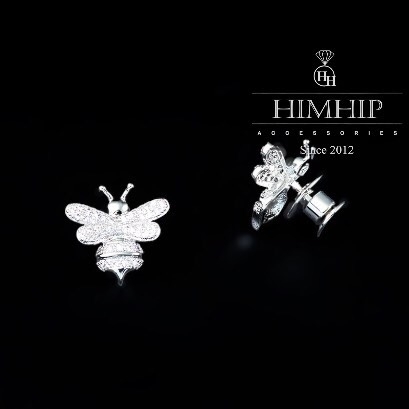 Pin Cài Áo HimHip Ong Chích Đáng Yêu HKCC Đính Phale 1,8*1,5cm