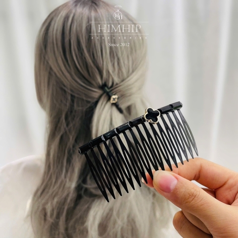 Xước Tóc HimHim Đính Hoa 4 Cánh Cao Cấp Nhiều Size