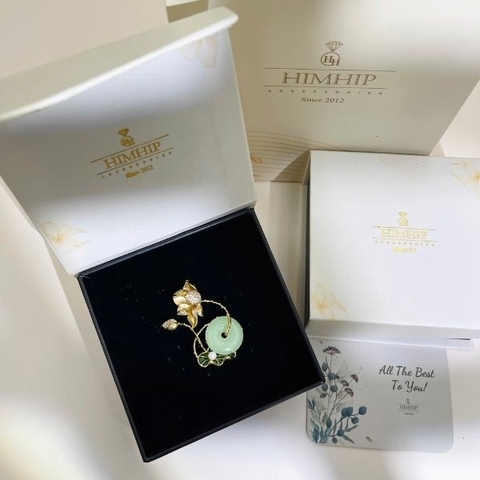 Set Quà HimHip Cài Áo Kèm Túi Hộp Thiệp - 278