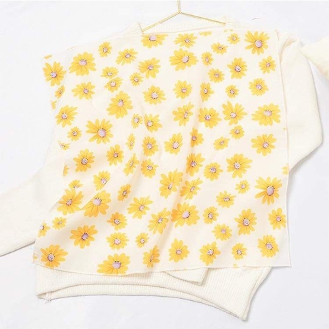Khăn Lụa Thời Trang HimHip 50x50cm Khăn Quàng Quà Tặng Khăn