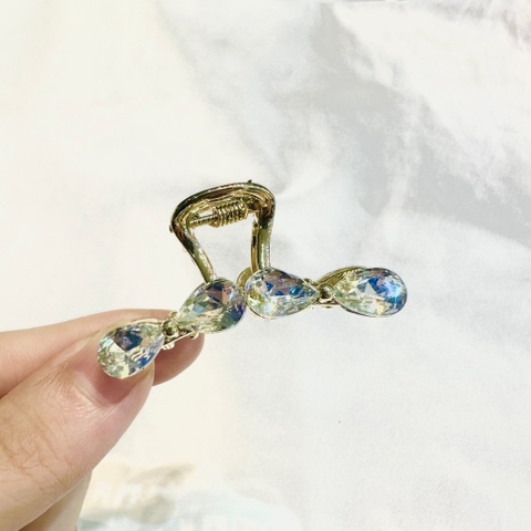 Kẹp Càng Cua HimHip Đính Đá Phale Hình Nơ Sang Trọng 2x4.5cm
