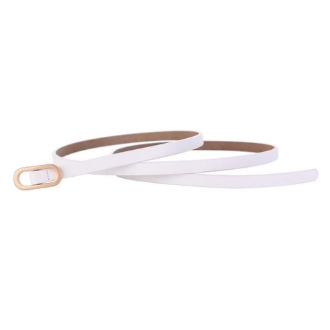 Dây Lưng HimHip Da Thật Mặt Oval Thanh Lịch 1x111cm