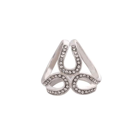 Cài Khăn 4 Chấu HimHip Size To Mặt Chụm Đá Sang Trọng HKCC Đính Phale 2cm