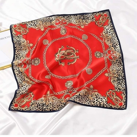 khăn lụa vuông 53*53 cao cấp - 30
