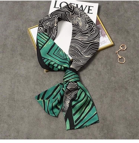 Set Quà HimHip Khăn Tuban Lụa Dài & Kẹp Tóc Kèm Túi Hộp Thiệp - 19