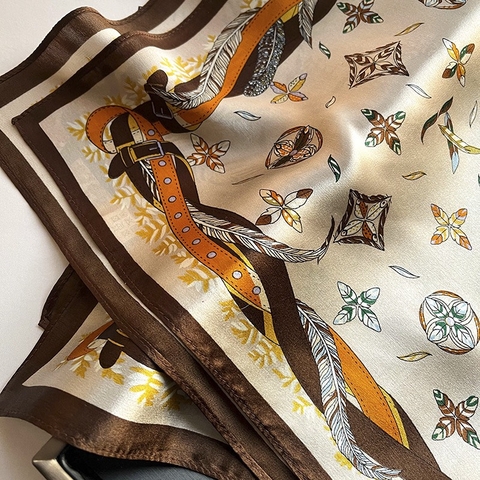 Khăn lụa vuông 65*65cm cao cấp