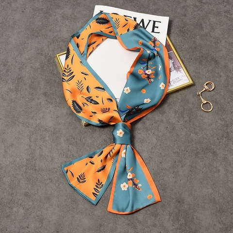 Set Quà HimHip Khăn Tuban Lụa Dài & Kẹp Tóc Kèm Túi Hộp Thiệp - 22