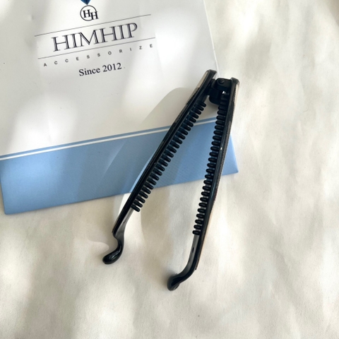 Kẹp Móc Dọc HimHip Composite Phối Vải Họa Tiết Đơn Giản