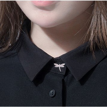 Pin Cài Áo HimHip Nam Nữ Chuồn Chuồn Nhỏ Thanh Lịch HKCC Đính Phale 2*2,5cm