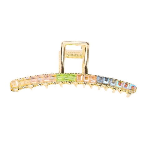 Kẹp Càng Cua Phối Màu Đính Đá Sang Trọng 5*11cm