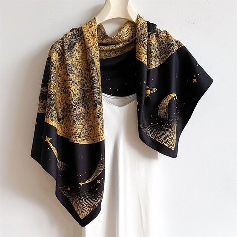Khăn Lụa Cotton Khổ Vuông 90*90cm - 45