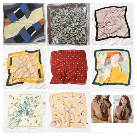 Khăn lụa vuông 70*70cm