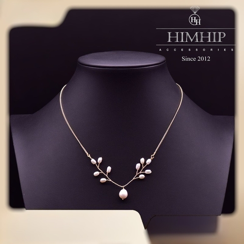 Vòng Cổ HimHim Trai Thật Mặt Hươu Sang Trọng 44+6cm