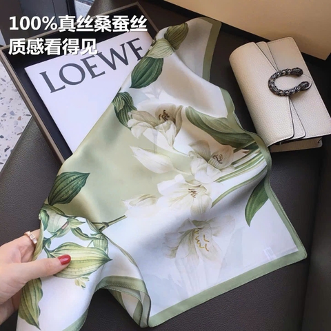 Khăn Lụa Cao Cấp HimHip 53x53cm Khăn Quàng Quà Tặng Khăn - 58