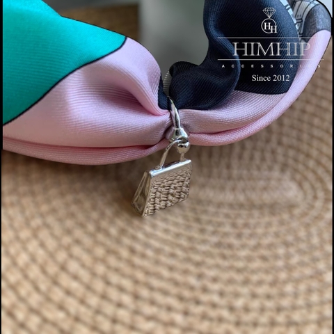 Cài Khăn Ống HimHip Size Nhỏ Hình Túi Xách Sang Trọng 1.7x4cm
