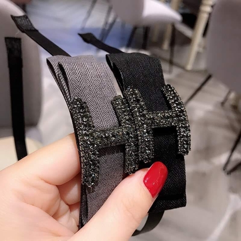 Bờm HimHip Vải Chữ H Đính Phale Sang Trọng 2.5cm