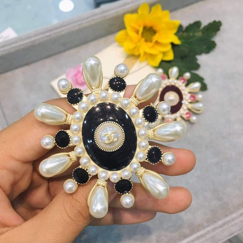 Trâm, Ghim Cài Áo HimHip Chữ X Nhỏ Mặt Tròn Thanh Lịch HKCC Mix Trai 6cm