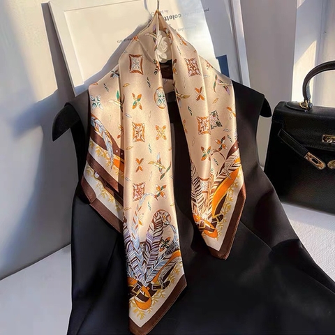Khăn lụa vuông 65*65cm cao cấp