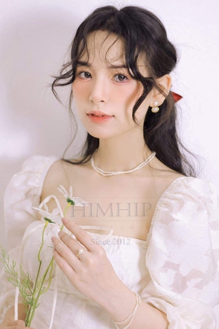 [Thiết kế] Vòng cổ ngọc trai 4mm 4in1 cao cấp 38cm+5cm (Không Kèm Túi Hộp)