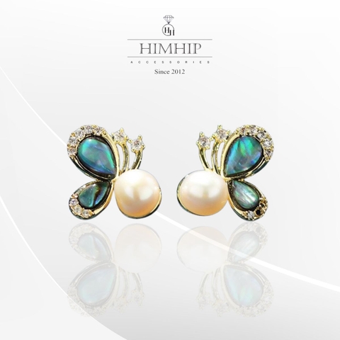 Set Quà HimHip Khăn Lụa Vuông 70x70cm & Cài Khăn, Khuyên Tai, Trâm Cài Tóc Kèm Túi Hộp Thiệp - 656