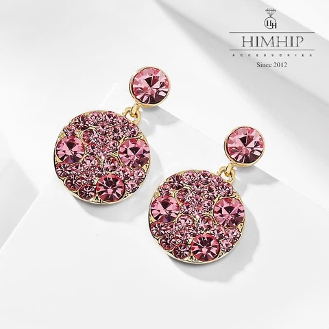 Set Quà Valentine 8/3 HimHip Khuyên Tai & Kẹp Mái Kèm Túi Hộp Thiệp - 269