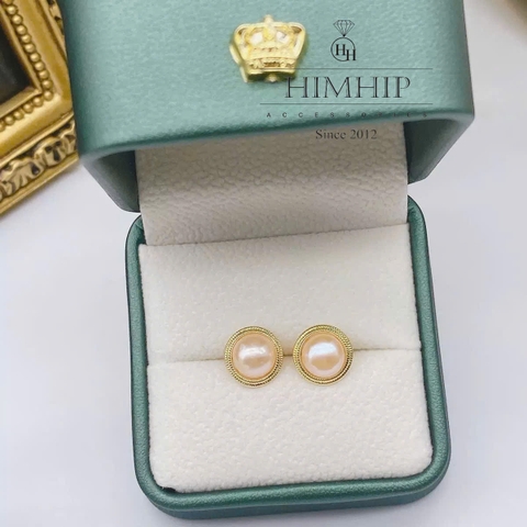 Set Quà Valentine 8/3 HimHip Khuyên Tai & Cài Áo Kèm Túi Hộp Thiệp - 274