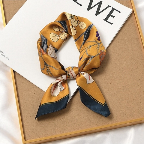 Khăn Lụa Vuông 53*53 Cao Cấp - 32