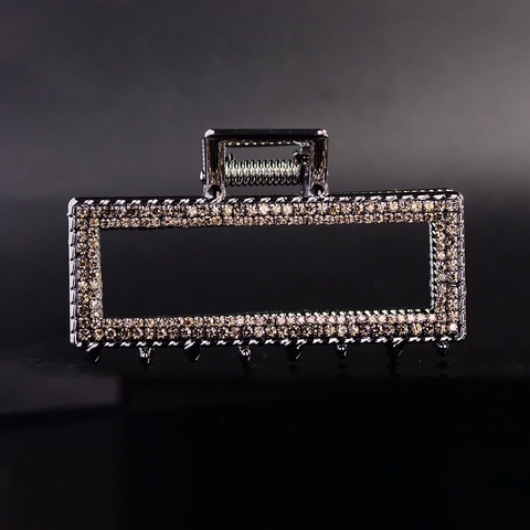 Kẹp Càng Cua HimHip HKCC Phối Đá Phale 2 Hàng Sang Trọng 8 Răng 3x7cm