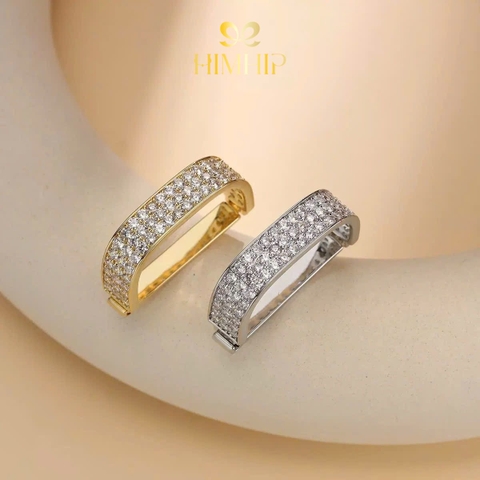 Cài Khăn MiRa HimHip HKCC  Đính Mặt Phale Sang Trọng 2.6x1.6cm