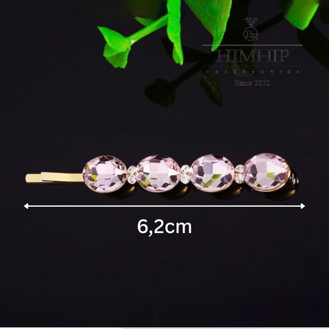 Kẹp Mái HimHip Phale Hồng Hai Kiểu Xinh Xắn 6.2cm