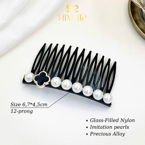 Xước HimhHip Composite Charm Cỏ 4 Lá Gắn Hàng Giả Trai 6.7x4.5cm