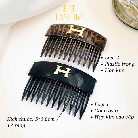 Xước Tóc HimHip Composite Mix Charm Chữ H Thanh Lịch
