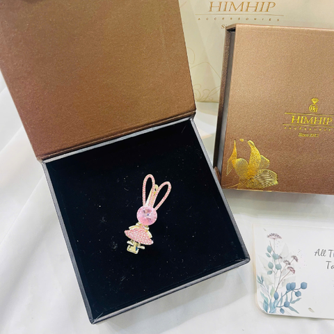 Set Quà Valentine 8/3 HimHip Kẹp Mái Kèm Túi Hộp Thiệp - 130