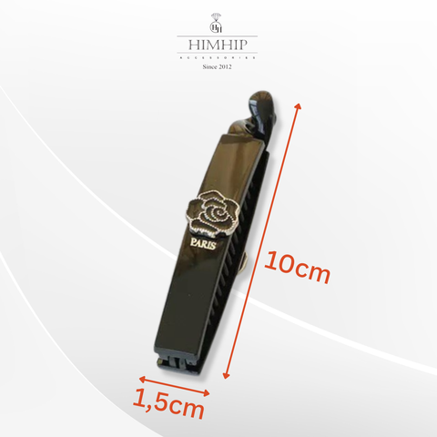 Kẹp Móc Dọc HimHip Đính Hoa Thanh Lịch