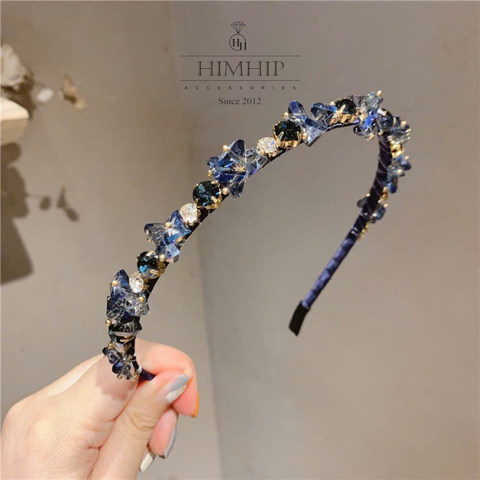 Bờm Tóc HimHip Chùm Phale Chóp Phối Đan Xen Hạt Phale 1.5cm