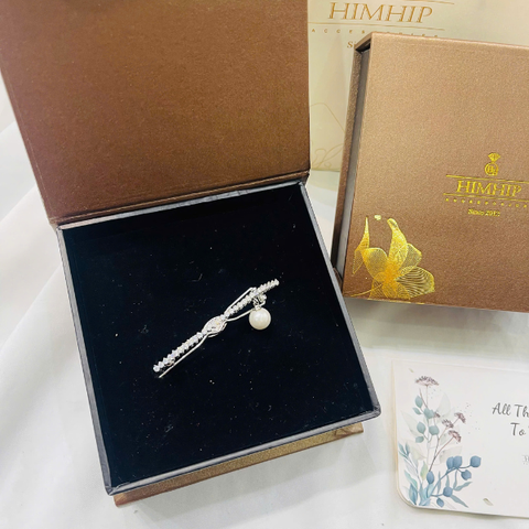 Set Quà 8/3 HimHip Kẹp Mái Kèm Túi Hộp Thiệp - 128