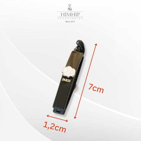 Kẹp Móc Dọc HimHip Đính Hoa Thanh Lịch