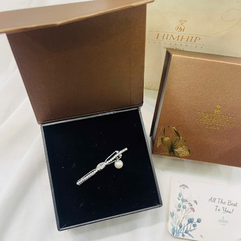 Set Quà 8/3 HimHip Kẹp Mái Kèm Túi Hộp Thiệp - 128