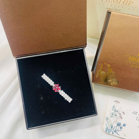 Set Quà 8/3 HimHip Kẹp Mái Kèm Túi Hộp Thiệp - 96