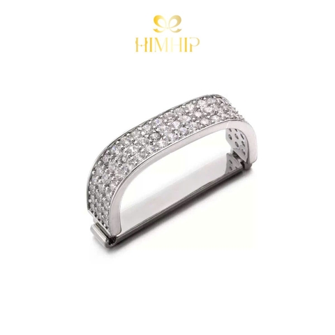 Cài Khăn MiRa HimHip HKCC  Đính Mặt Phale Sang Trọng 2.6x1.6cm