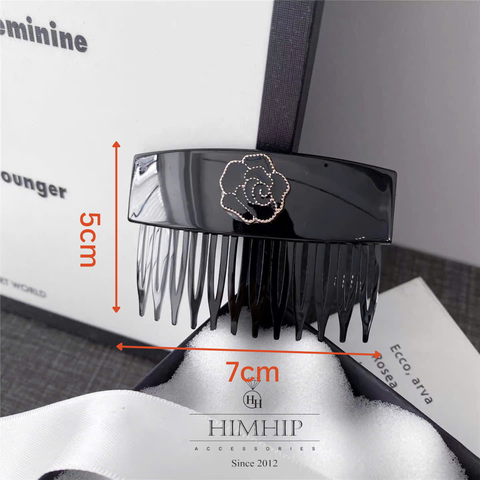 Xước HimhHip Composite Mặt Hoa Hồng Thanh Lịch 12 Răng 5*7cm