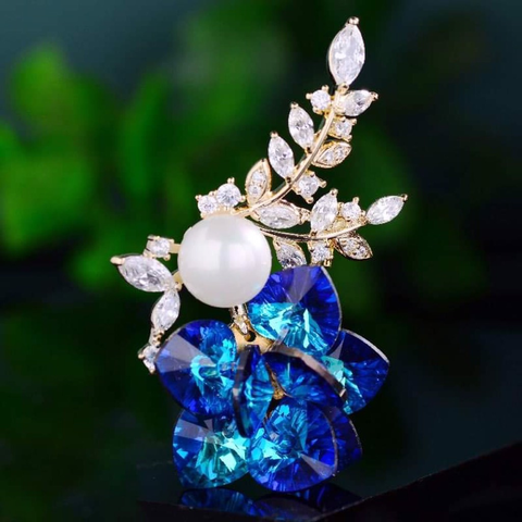 Set Quà Himhip Khăn Lụa Cao Cấp 65*65cm & Cài Khăn, Cài Áo Kèm Túi Hộp Thiệp - 03