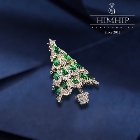 Set Quà Noel HimHip Cài Áo Kèm Túi Hộp Thiệp - 508