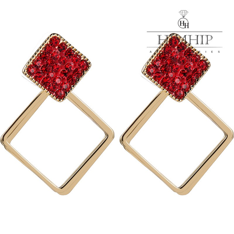 Set Quà 8/3 HimHip Khuyên Tai & Cài Áo Kèm Túi Hộp Thiệp - 119