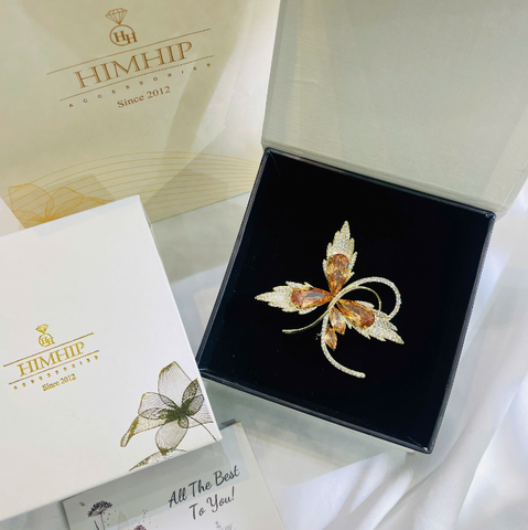 Set Quà HimHip Cài Áo Kèm Túi Hộp Thiệp - 871