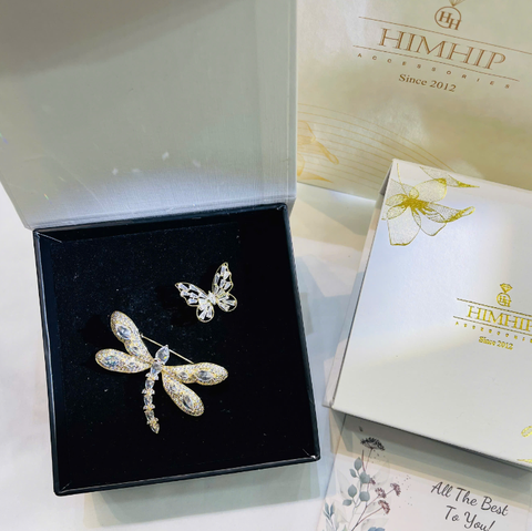 Set Quà HimHip Cài Áo Kèm Túi Hộp Thiệp - 914